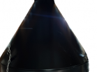 Зонт вытяжной круглый D600мм*d200мм*H400мм окрашенный в черный цвет - Truba96.ru